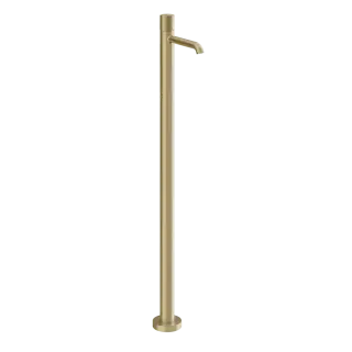 Смеситель для ванны Gessi HABITO DIAMANTATO 70695#727 цвет-браш.латунь PVD
