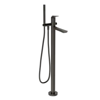 Смеситель для ванны Gessi VENTAGLIO 72028#707 цвет-black metal brushed PVD