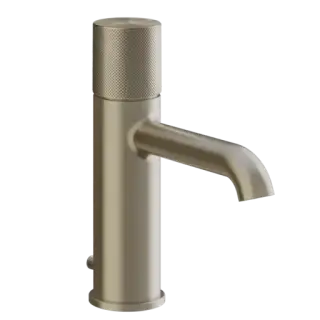 Смеситель для раковины Gessi HABITO DIAMANTATO 70601#149 цвет-finox brushed nickel