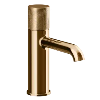 Смеситель для раковины Gessi HABITO DIAMANTATO 70602#735 цвет - warm bronze PVD