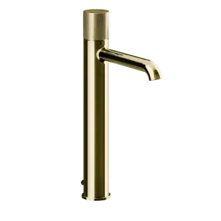 Смеситель для раковины Gessi HABITO DIAMANTATO 70603#710 цвет-латунь PVD