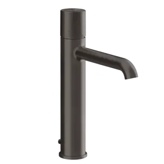 Смеситель для раковины Gessi HABITO DIAMANTATO 70605#707 цвет-black metal brushed PVD