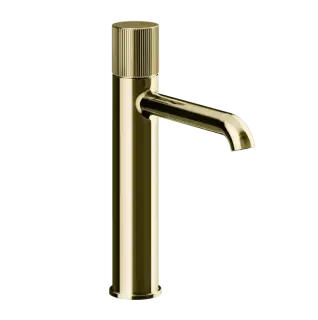 Смеситель для раковины Gessi HABITO RIGATO 70506#710 цвет-латунь PVD