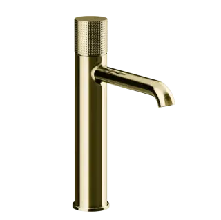 Смеситель для раковины Gessi HABITO CESELLO 70406#710 цвет-латунь PVD