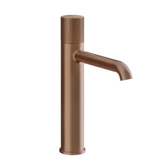 Смеситель для раковины Gessi HABITO RIGATO 70506#708 цвет-браш.медь PVD