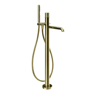 Смеситель для ванны Gessi HABITO CESELLO 70428#710 цвет-латунь PVD