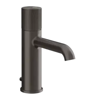 Смеситель для раковины Gessi HABITO RIGATO 70501#707 цвет-black metal brushed PVD