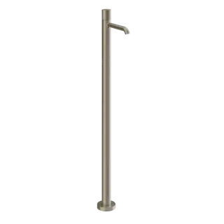 Смеситель для ванны Gessi HABITO DIAMANTATO 70495#149 цвет-finox brushed nickel