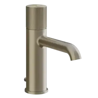 Смеситель для раковины Gessi HABITO RIGATO 70501#149 цвет-finox brushed nickel
