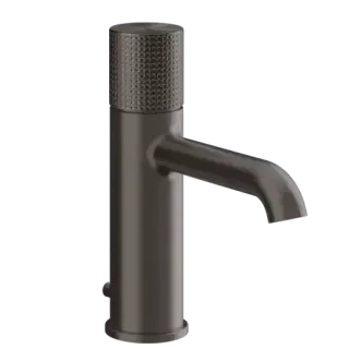 Смеситель для раковины Gessi HABITO CESELLO 70401#707 цвет-black metal brushed PVD