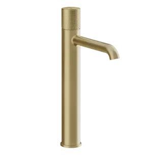 Смеситель для раковины Gessi HABITO CESELLO 70404#727 цвет-браш.латунь PVD