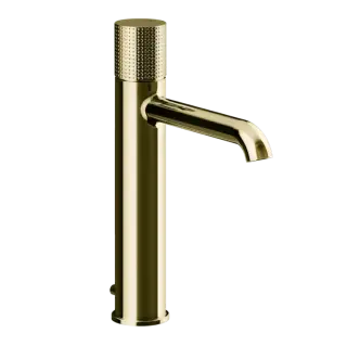 Смеситель для раковины Gessi HABITO CESELLO 70405#710 цвет-латунь PVD