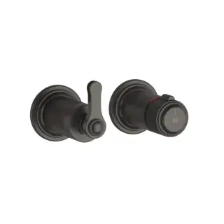 Смеситель для душа Gessi VENTI20 65235#707 цвет-black metal brushed PVD