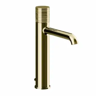 Смеситель для раковины Gessi HABITO TRAME 70305#710 цвет-латунь PVD