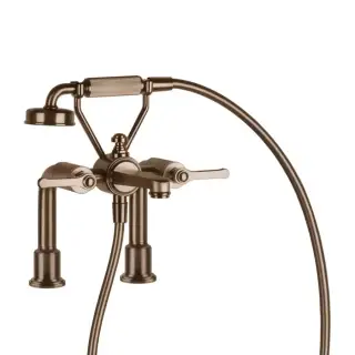 Смеситель для ванны Gessi VENTI20 65115#708 браш.медь PVD