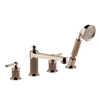 Смеситель для ванны Gessi VENTI20 65045#030 медь PVD