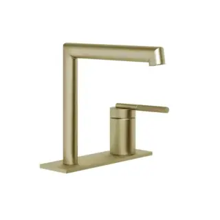 Смеситель для раковины Gessi INGRANAGGIO 63515#727 браш.латунь PVD