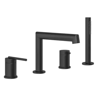 Смеситель для ванны Gessi INGRANAGGIO 63537#299 черный XL