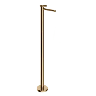 Смеситель для раковины Gessi ANELLO 63393#735 warm bronze PVD