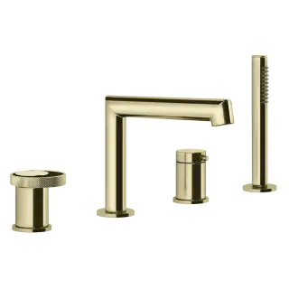 Смеситель для ванны Gessi ANELLO 63337#710 латунь PVD