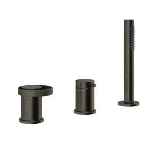 Смеситель для ванны Gessi ANELLO 63347#187 бронза состаренная