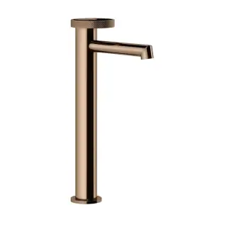 Смеситель для раковины Gessi ANELLO 63304#030 медь PVD
