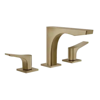 Смеситель для раковины Gessi RILIEVO 59012#726 warm bronze brushed PVD