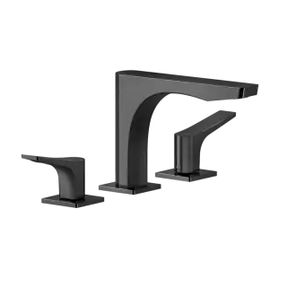Смеситель для раковины Gessi RILIEVO 59012#706 black metal PVD