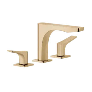 Смеситель для раковины Gessi RILIEVO 59012#735 warm bronze PVD