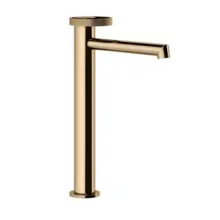Смеситель для раковины Gessi ANELLO 63306#735 warm bronze PVD