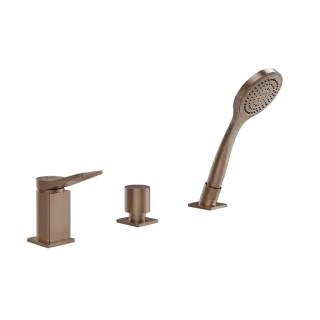 Смеситель для ванны Gessi RILIEVO 59043#708 браш.медь PVD