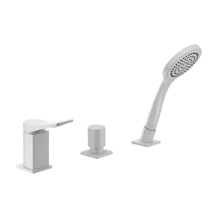 Смеситель для ванны Gessi RILIEVO 59043#279 белый CN