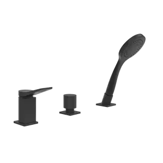 Смеситель для ванны Gessi RILIEVO 59043#299 черный XL