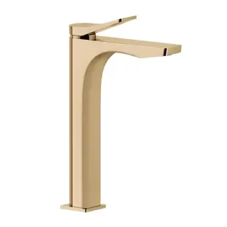 Смеситель для раковины Gessi RILIEVO 59010#735 warm bronze PVD