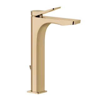 Смеситель для раковины Gessi RILIEVO 59009#735 warm bronze PVD