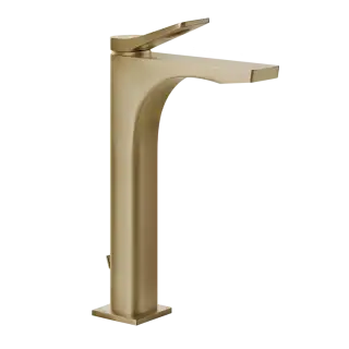 Смеситель для раковины Gessi RILIEVO 59009#726 warm bronze brushed PVD