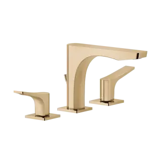 Смеситель для раковины Gessi RILIEVO 59011#735 warm bronze PVD