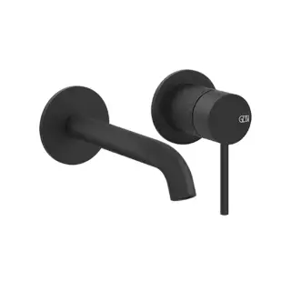 Смеситель для раковины Gessi 316 INTRECCIO 54186#299 цвет-черный матовый