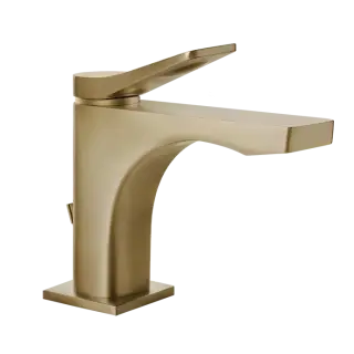 Смеситель для раковины Gessi RILIEVO 59005#726 warm bronze brushed PVD