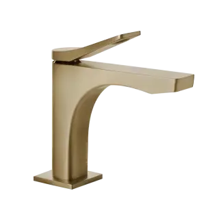 Смеситель для раковины Gessi RILIEVO 59002#726 warm bronze brushed PVD