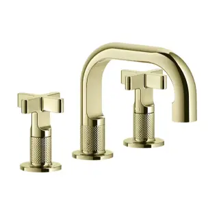 Смеситель для раковины Gessi INCISO 58111#710 латунь PVD