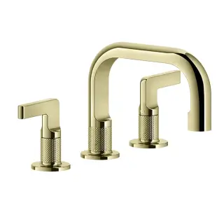 Смеситель для раковины Gessi INCISO 58011#710 латунь PVD