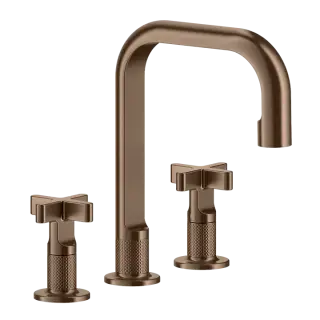 Смеситель для раковины Gessi INCISO 58114#708 браш.медь PVD