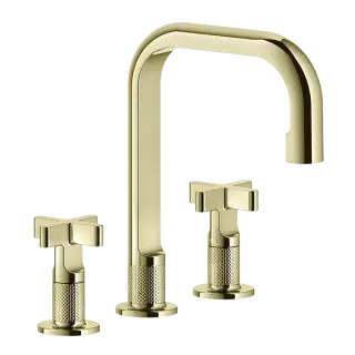 Смеситель для раковины Gessi INCISO 58114#710 латунь PVD