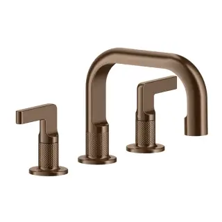 Смеситель для раковины Gessi INCISO 58012#708 браш.медь PVD