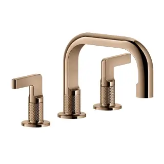 Смеситель для раковины Gessi INCISO 58012#030 медь PVD