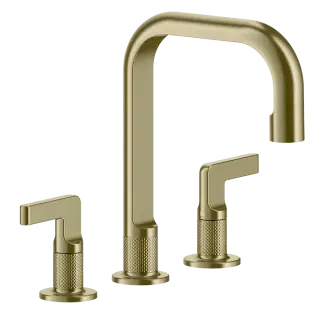 Смеситель для раковины Gessi INCISO 58014#727 браш.латунь PVD