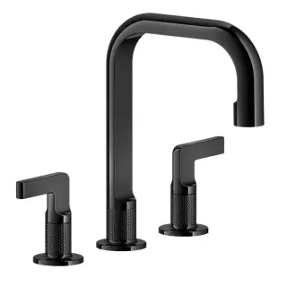 Смеситель для раковины Gessi INCISO 58014#706 black metal PVD