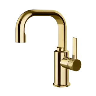 Смеситель для раковины Gessi INCISO 58009#246 золото PVD