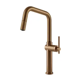 Смеситель для кухни Gessi HABITO 60652#726 цвет-Warm Bronze Brushed PVD